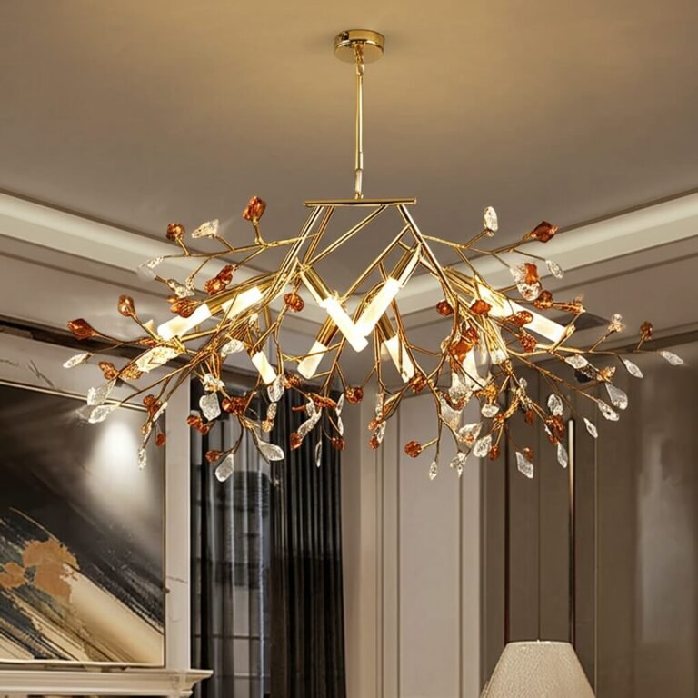 Branch Chandelier with Crystals: Tips for Modern Elegance