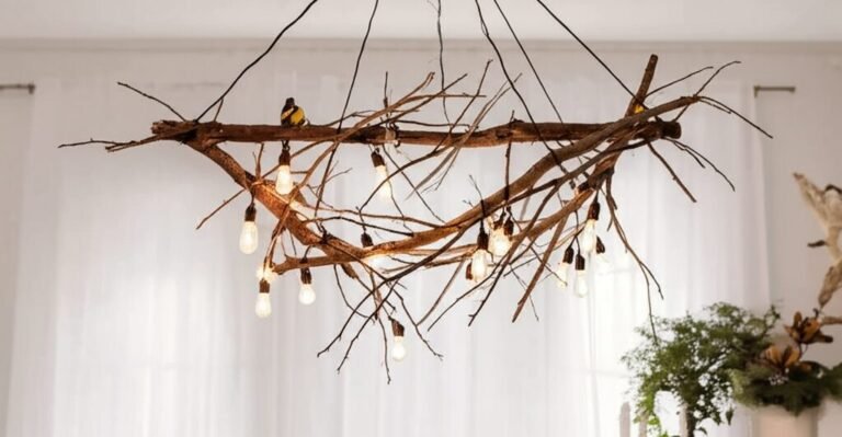 DIY Branch Chandeliers: Tools Needed for DIY Projects