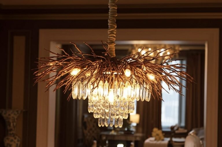 Discover the Allure of Tree Branch Crystal Chandeliers