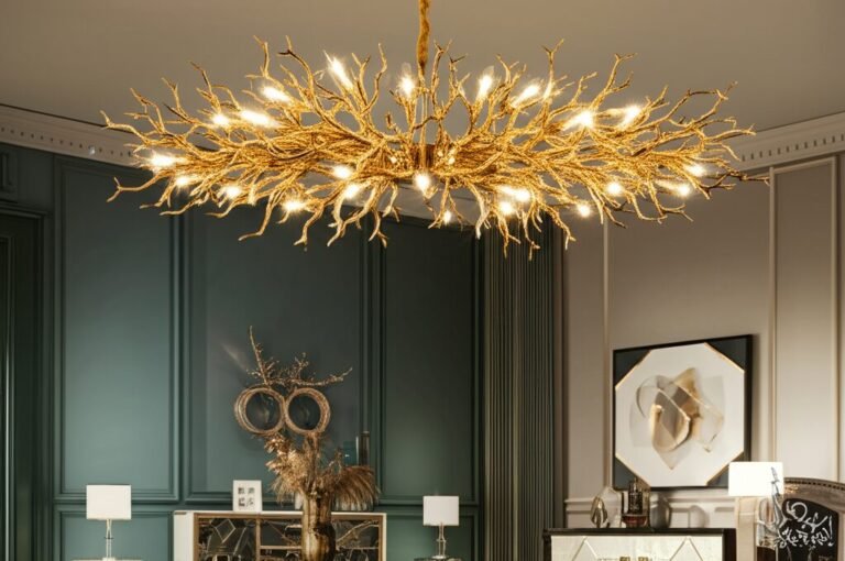 The Allure of Gold Branch Chandeliers: Style and Elegance