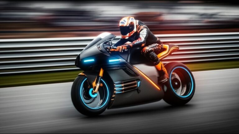 Custom Motorcycle Fairings for Racing: Light Bar Upgrades